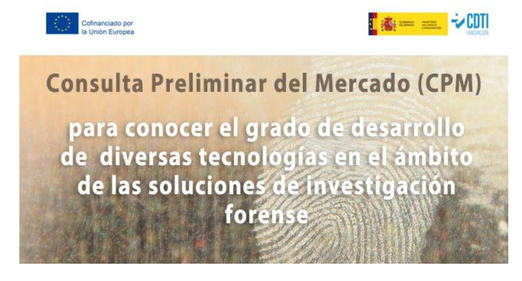 Consulta preliminar de mercado:    CPM FORENSE